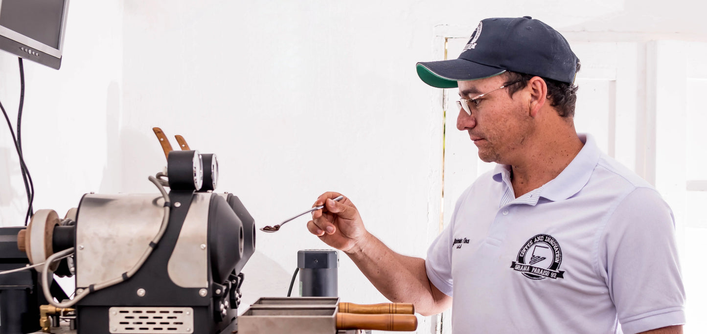 Colombia Sudán Rumé 90,75 SCA Café de Competición de Wilton Benítez